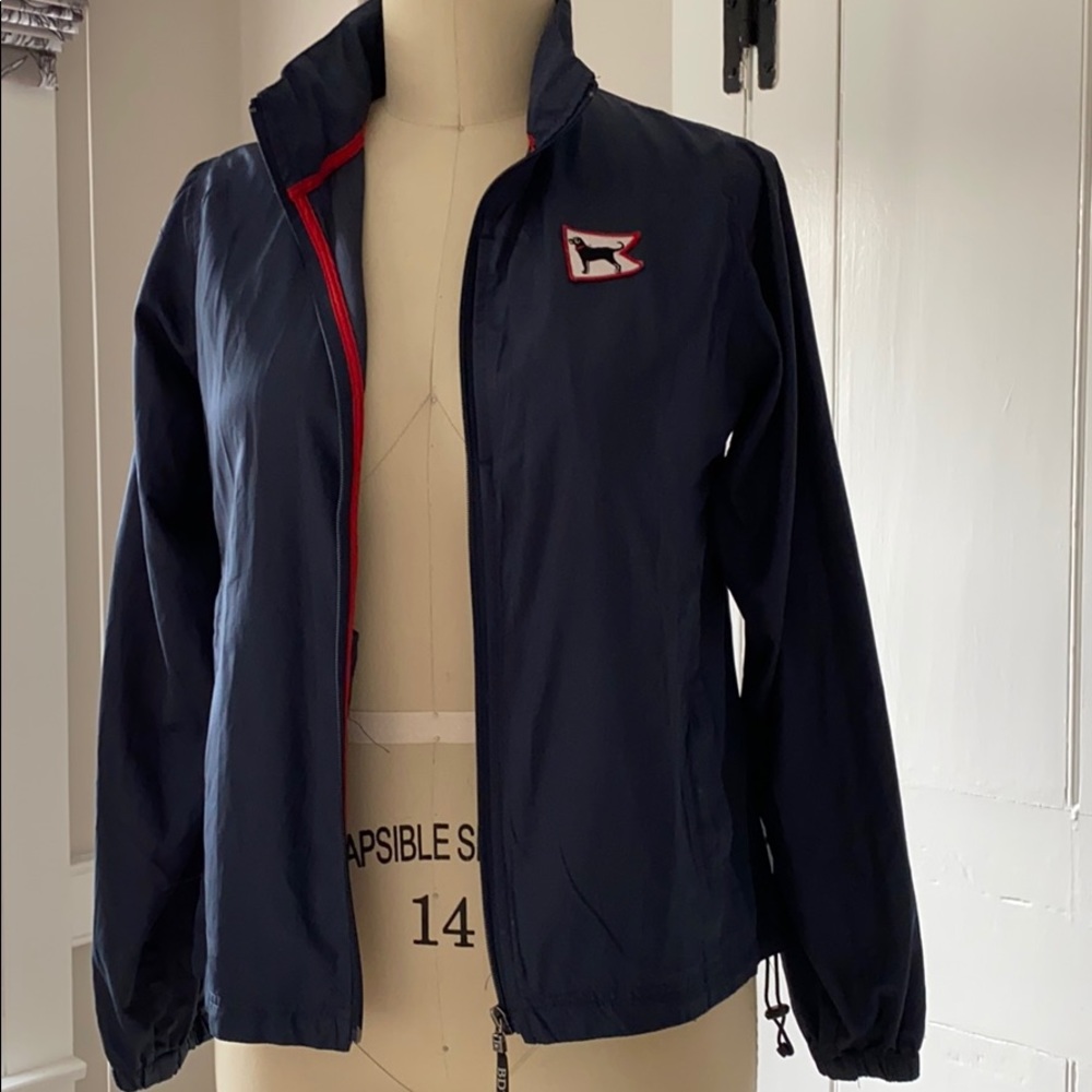 The Black Dog lightweight rain jacket with hood